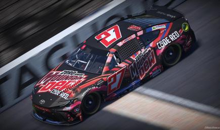 James Wright Zero Sugar Mountain Dew Code Red Toyota Camry