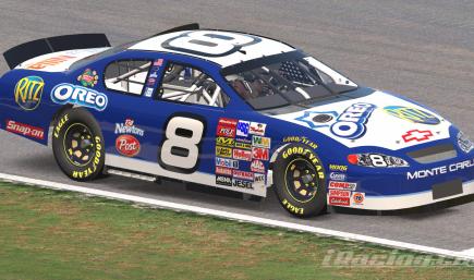 Dale Jr. 2004 Oreo Busch car at Daytona 