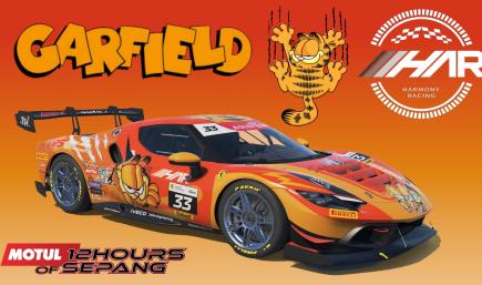 Ferrari 296 Challenge Garfield