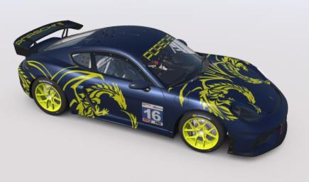 Porsche 718 Cayman GT4 - Dragon