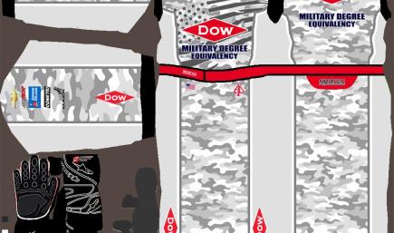 2025 Austin Dillon Dow Military Degree Equivalency