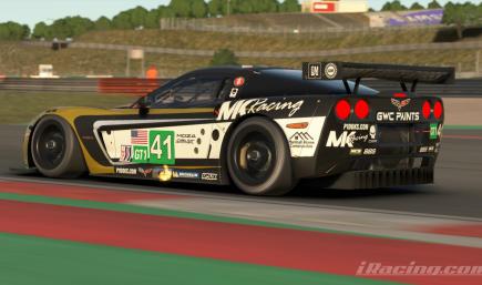 MK Racing GT1 C6R Gold
