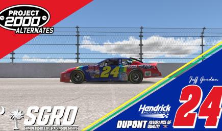 Jeff Gordon 2000 Dupont Chevy Monte Carlo - Speedway Body (Sim Stamped)