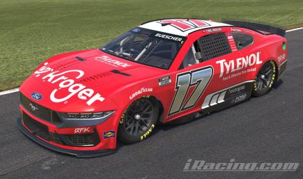 2025 Chris Buescher Kroger Tylenol Ford