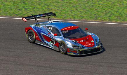 2025 Ecurie Col dOiseaux McLaren 720 GT3 chrome neutral