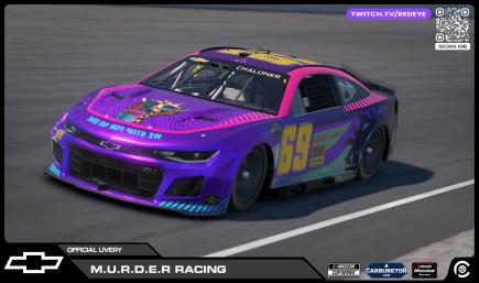 2025 M.U.R.D.E.R Official NASCAR Cup Chevrolet