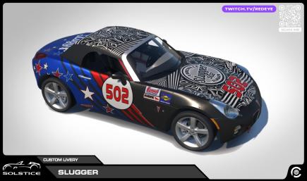 2025 Slugger Pontiac Solstice Carbon
