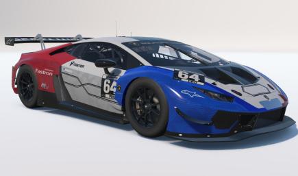Lamborghini Temerario in Red White & Blue