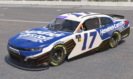 2025 Kyle Larson #17 Hendrickcars.com H1100 Xfinity Chevrolet