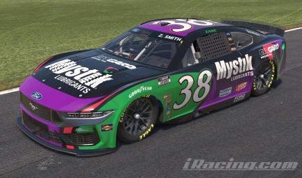2025 38 Zane Smith Mystik Lubricants Ford