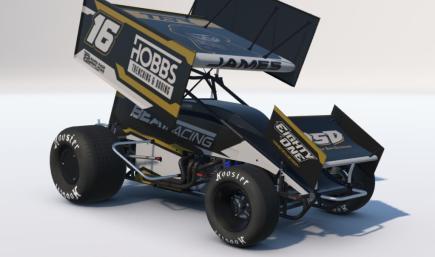 Jeffery James Winged Sprint Car