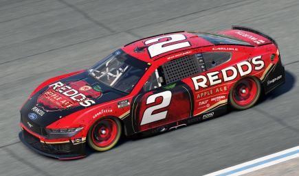Brad Keselowski Redds Apple Ale 2013 Cup Darkhorse Mustang (Custom Numbers)