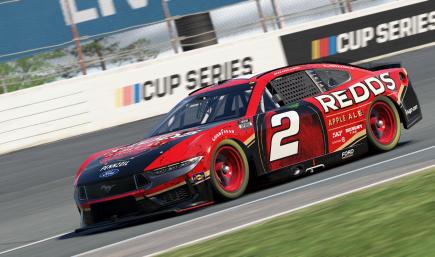 Brad Keselowski Redds Apple Ale 2013 Cup Darkhorse Mustang (No Numbers)