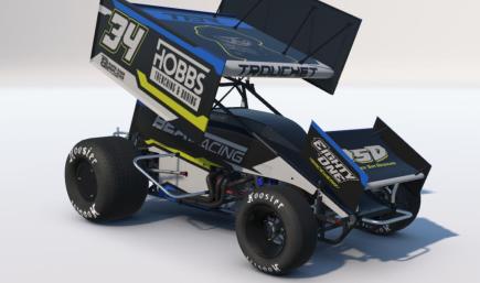 Baxter Trouchet Winged Sprint Car