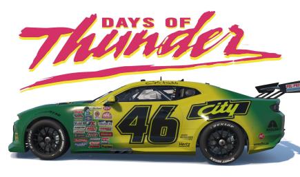 Cole Trickle City Chevrolet Days of Thunder Concept