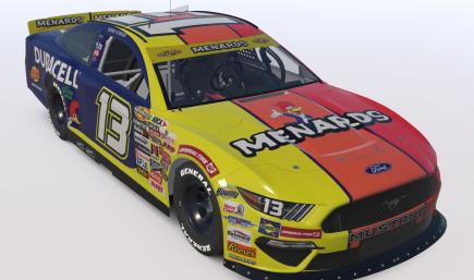 Robby Gordon 2000 Menards Mustang W/Numbers