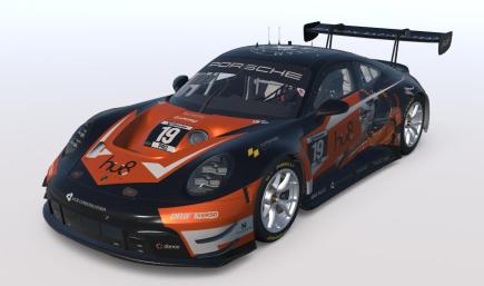 Canyon Racing Team Porsche 911 GT3 R 992 - Itasha ver.