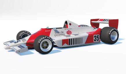 1982 F2 Spirit Honda 201 Thierry Boutsen