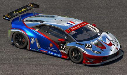 Ecurie Col dOiseaux Lamborghini EVO GT3 2025 chrome