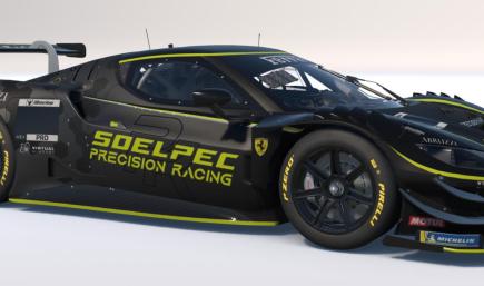 SOELPEC Precision Racing Ferrari 296 GT3 - BLACKOUT