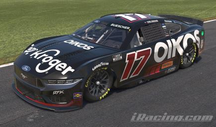 2025 Chris Buescher Kroger Oikos Ford