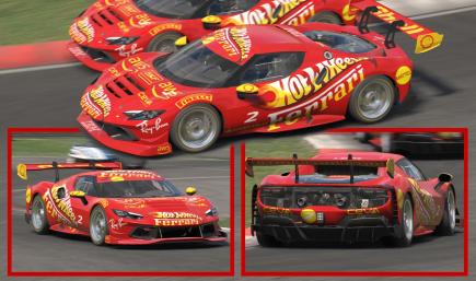 Ferrari 296 Challenge Hot Wheels