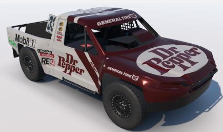 Dr. Pepper Lucas Oil Off Road Pro 2 Lite