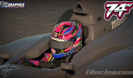 Manix Furqueron 2025 iRacing Helmet