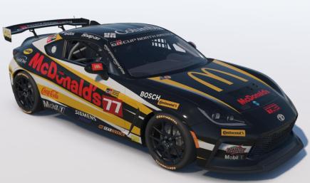 McDonalds Toyota GR86