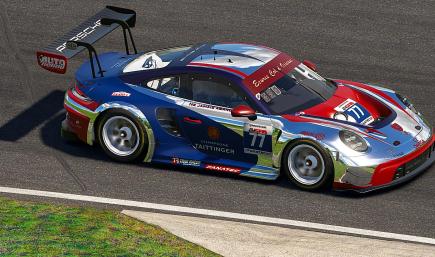 Ecurie Porsche 911 GT3 R (992) chrome 2025