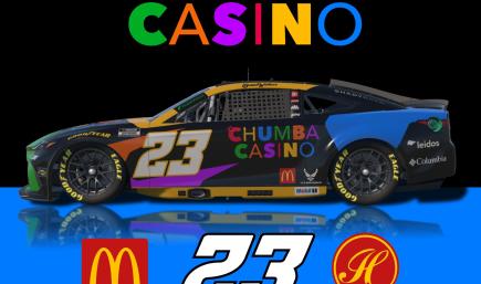 2025 Bubba Wallace Chumba Casino Camry No Num