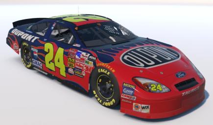 #24 Jeff Gordon DuPont 2003 (Custom Number)