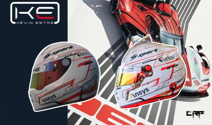 Kévin Estre 2025 Helmet