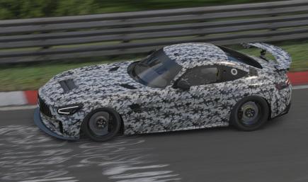 Mercedes-AMG GT Testing on the Nurburgring