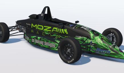 DB Racing Designs/MOZA Racing/Trading Paints FF1600 Livery