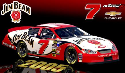 2005 #7 Robby Gordon Jim Beam Chevrolet Monte Carlo
