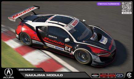 2022 Nakajima Modulo Super GT