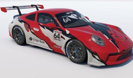 Chris Hamiltons paint from his old Porsche 997.2 Cup car