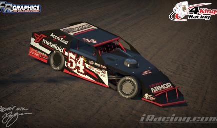 4 Kings Racing 2025 iRacing UMP Modified 54