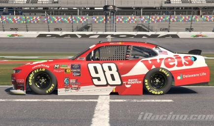 BED Xfinity Camaro 2025 Weis Trinity copy