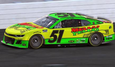 Sim-Stamped Mello Yello Camaro ZL1