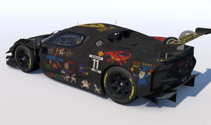 Ferrari 296 GT3 - Blackboard & Chalk