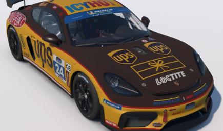 UPS United Parcel Service Porsche 718 Cayman GT4