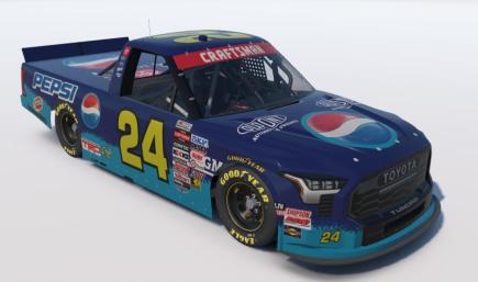 Pepsi Throwback NASCAR Truck Toyota Tundra TRUCK