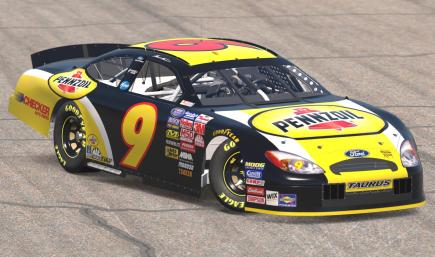 2004 Mark Martin Pennzoil Busch Series Ford Taurus (Sim-Stamped - Stockcar)