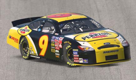 2004 Mark Martin Pennzoil Busch Series Ford Taurus (Custom Numbers - Superspeedway)