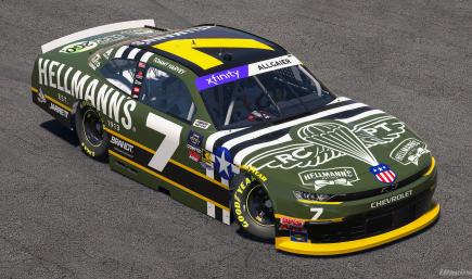 2025 Justin Allgaier Hellmanns RCPT Chevrolet