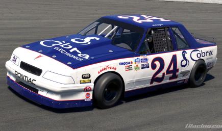 Mickey York Cobra Pontiac - Stamped