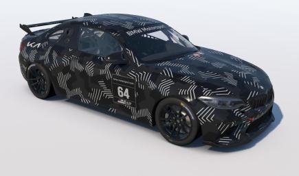 Grey Dazzle paint for BMW M2 CSR