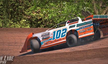 Clayton Johnson #102 orange